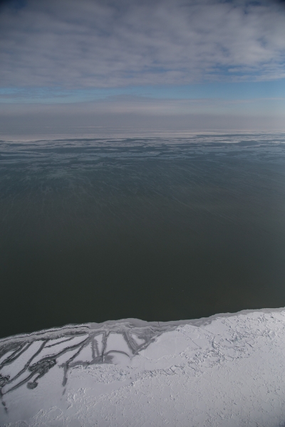 Lake Erie by air