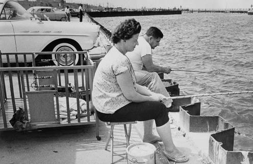 Vintage fishing photos