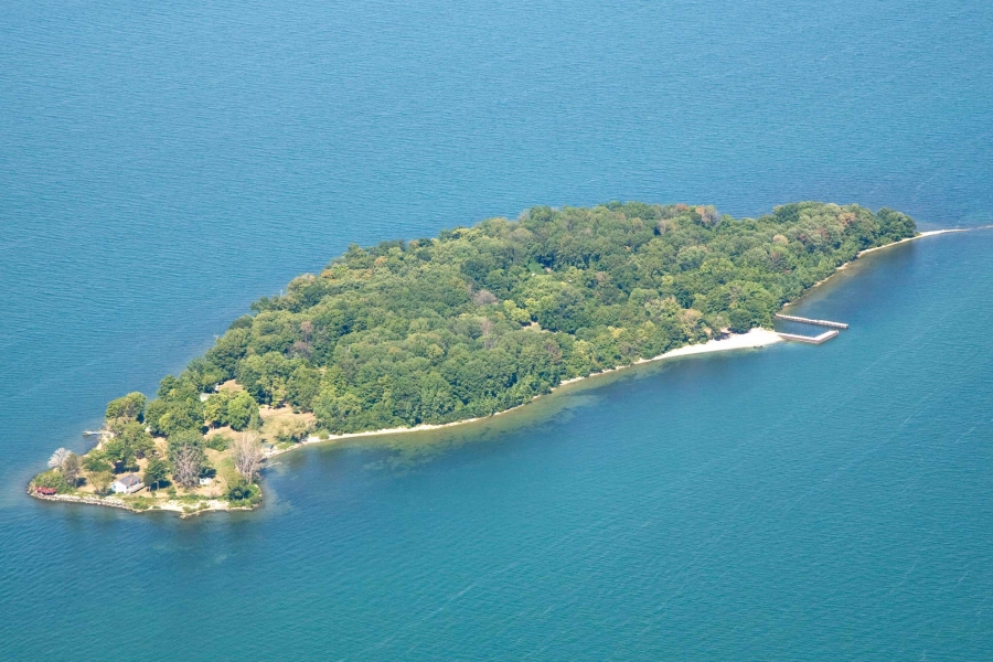 Lake Erie has 36 islands, sort of. Here's the list. - Rock The Lake
