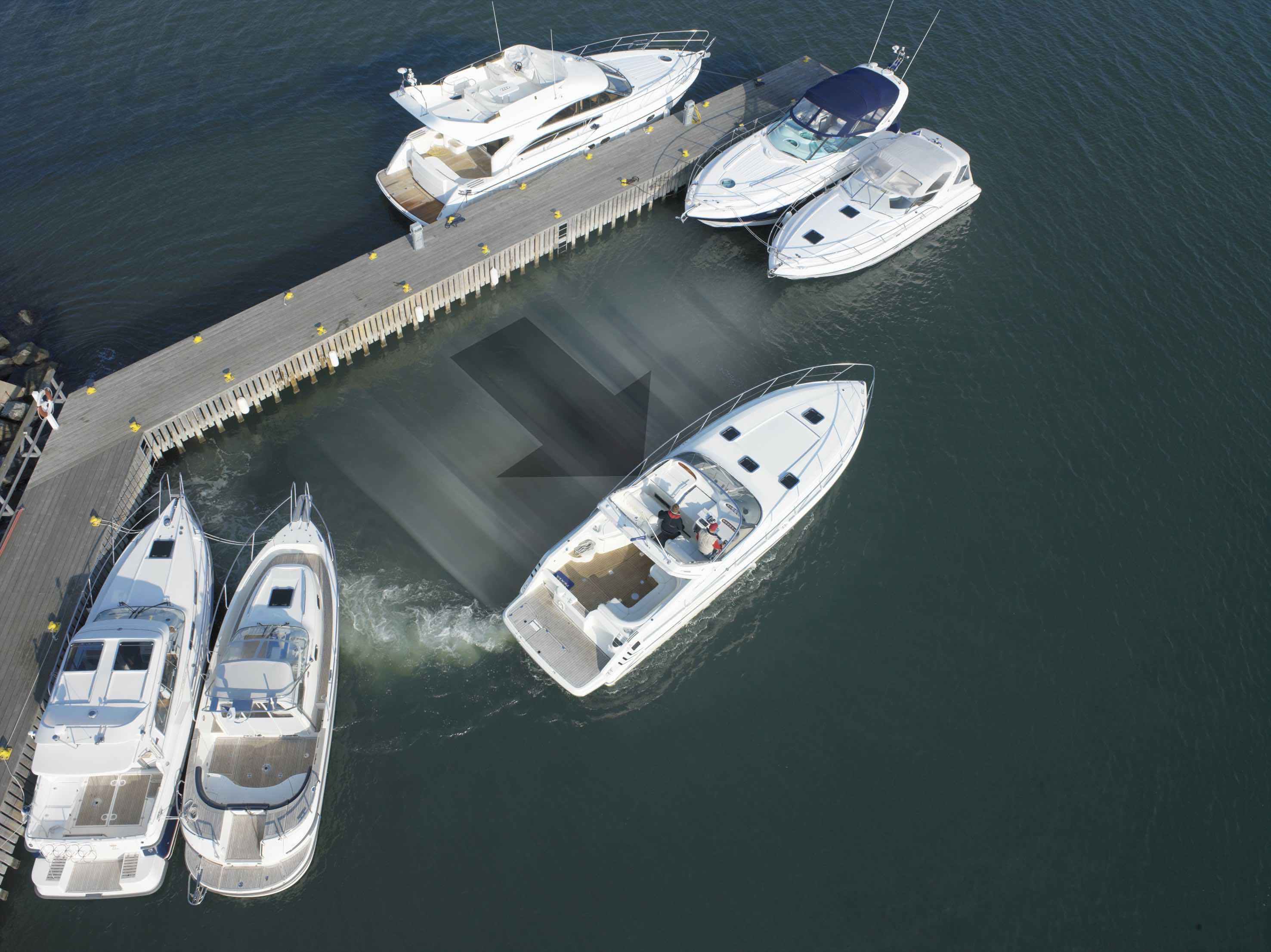 Docking your boat with a joystick? It's like a video game controller